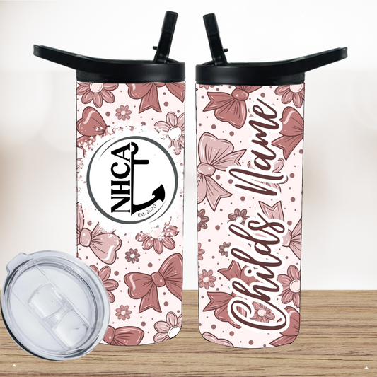 kids duo New Hope pink bows