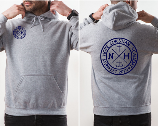 New Hope Christian Academy Front and back logo