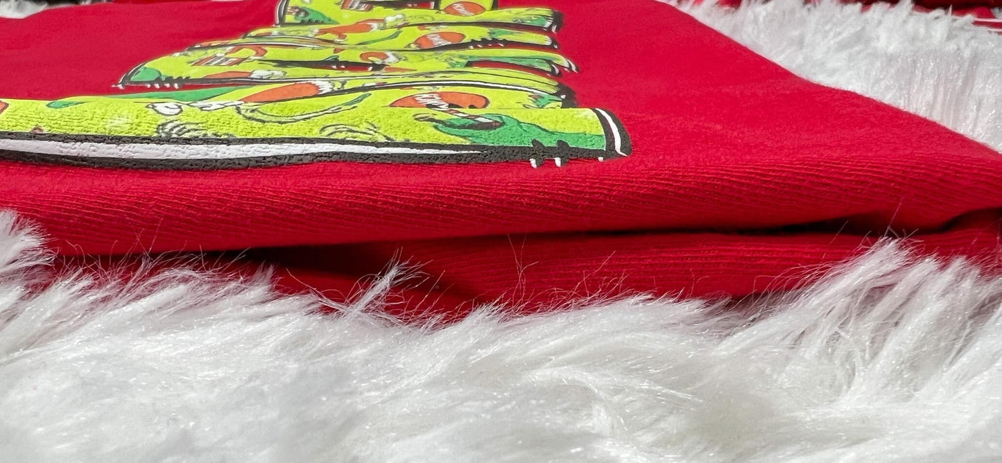 Christmas mama puff print tee