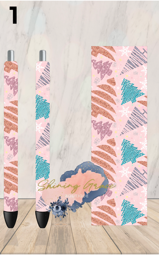 Glitzy Christmas Trees Collection