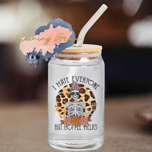 Hate everyone but coffee helps