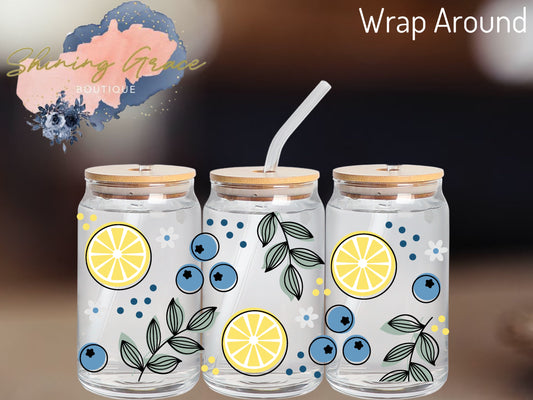 Wrap Around- Blueberry Lemonade