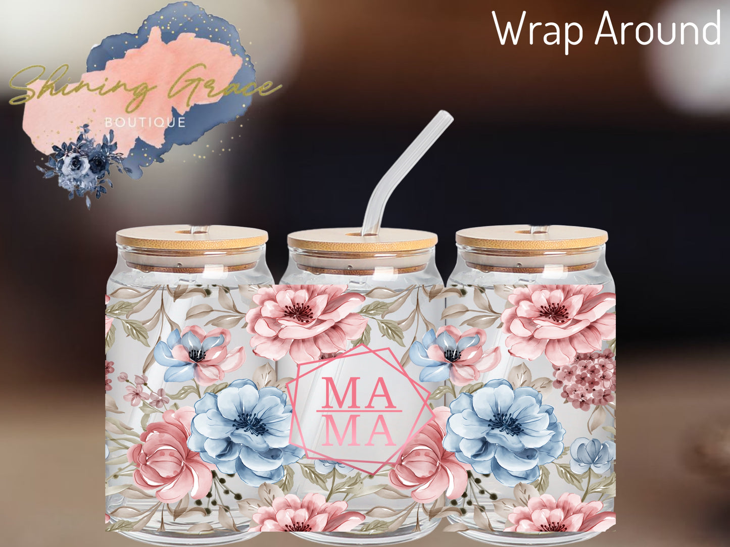 Wrap Around- Floral Mama