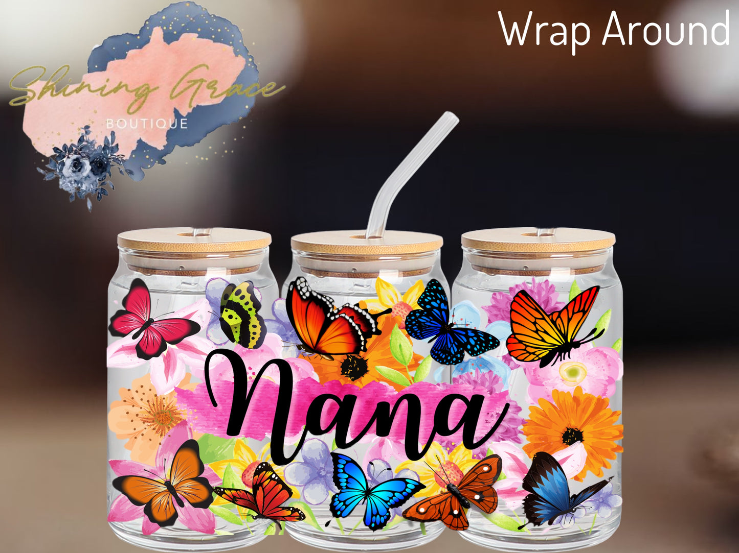 Wrap Around- Butterfly Nana