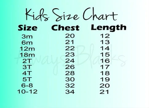 Custom Infant Sublimation- All Styles