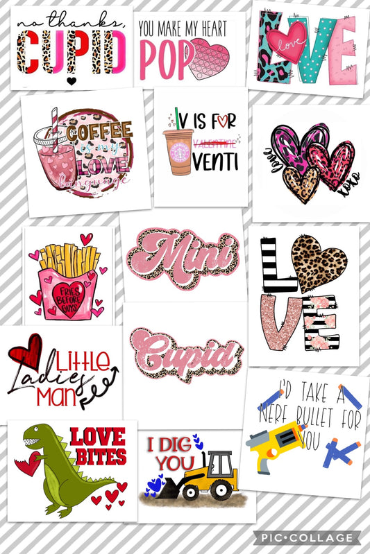 Valentine tee - kids/infant