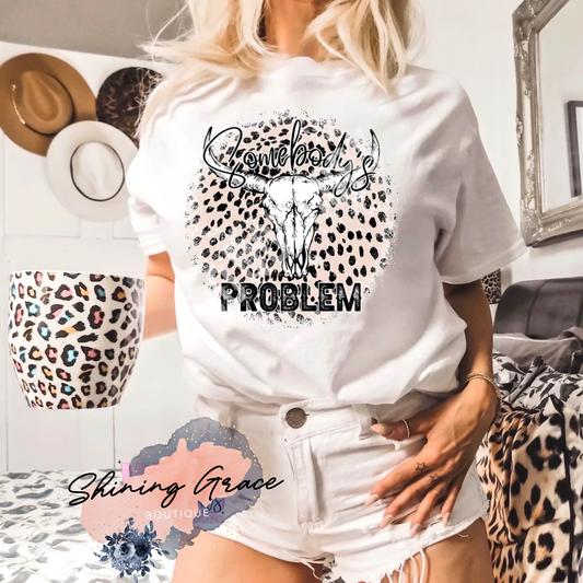 Somebody’s problem leopard