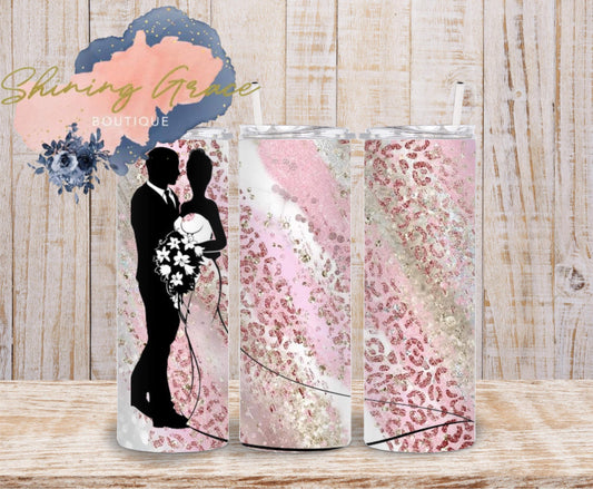 Pink Leopard wedding