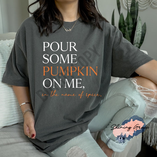 Pour some pumpkin on me