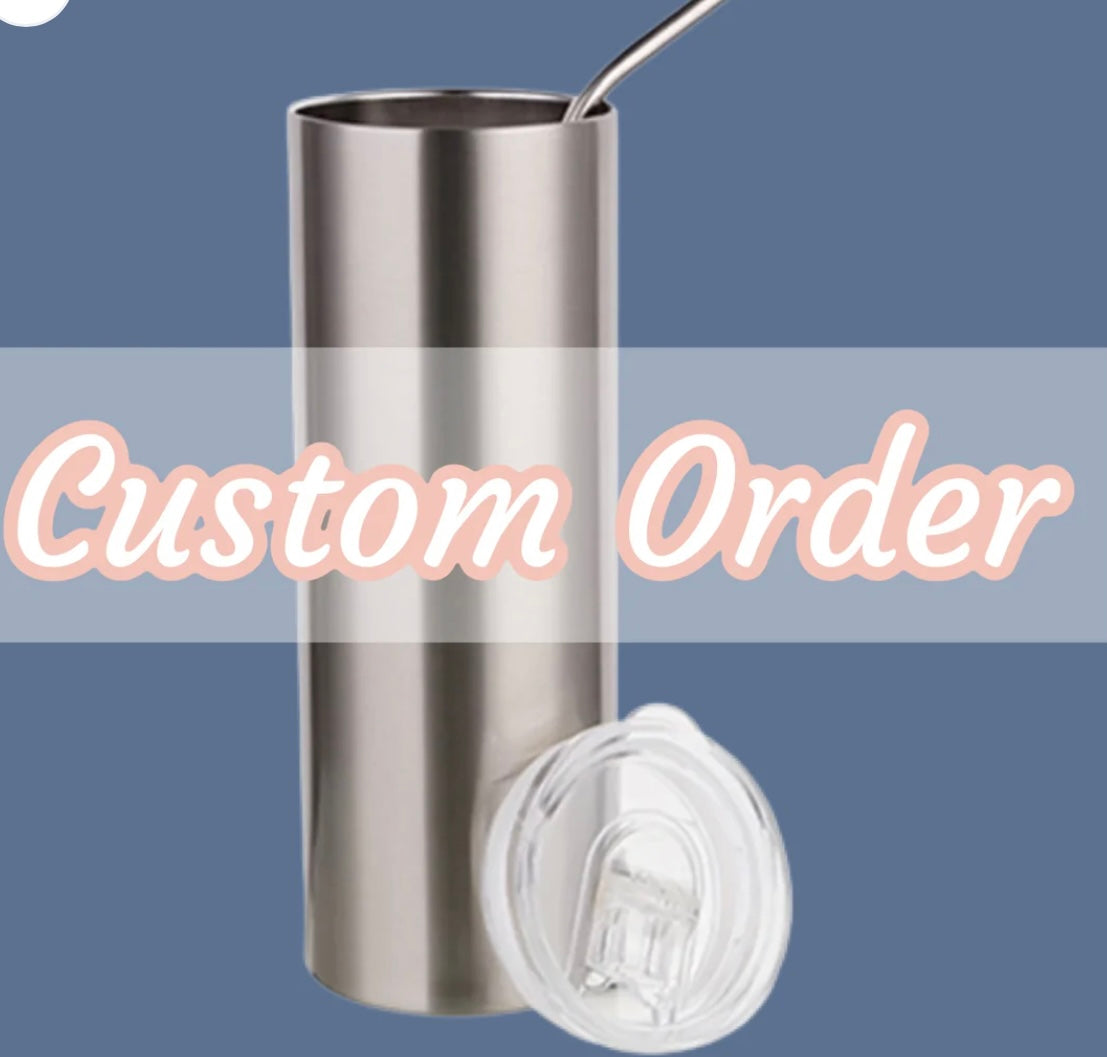 Custom sublimation tumbler