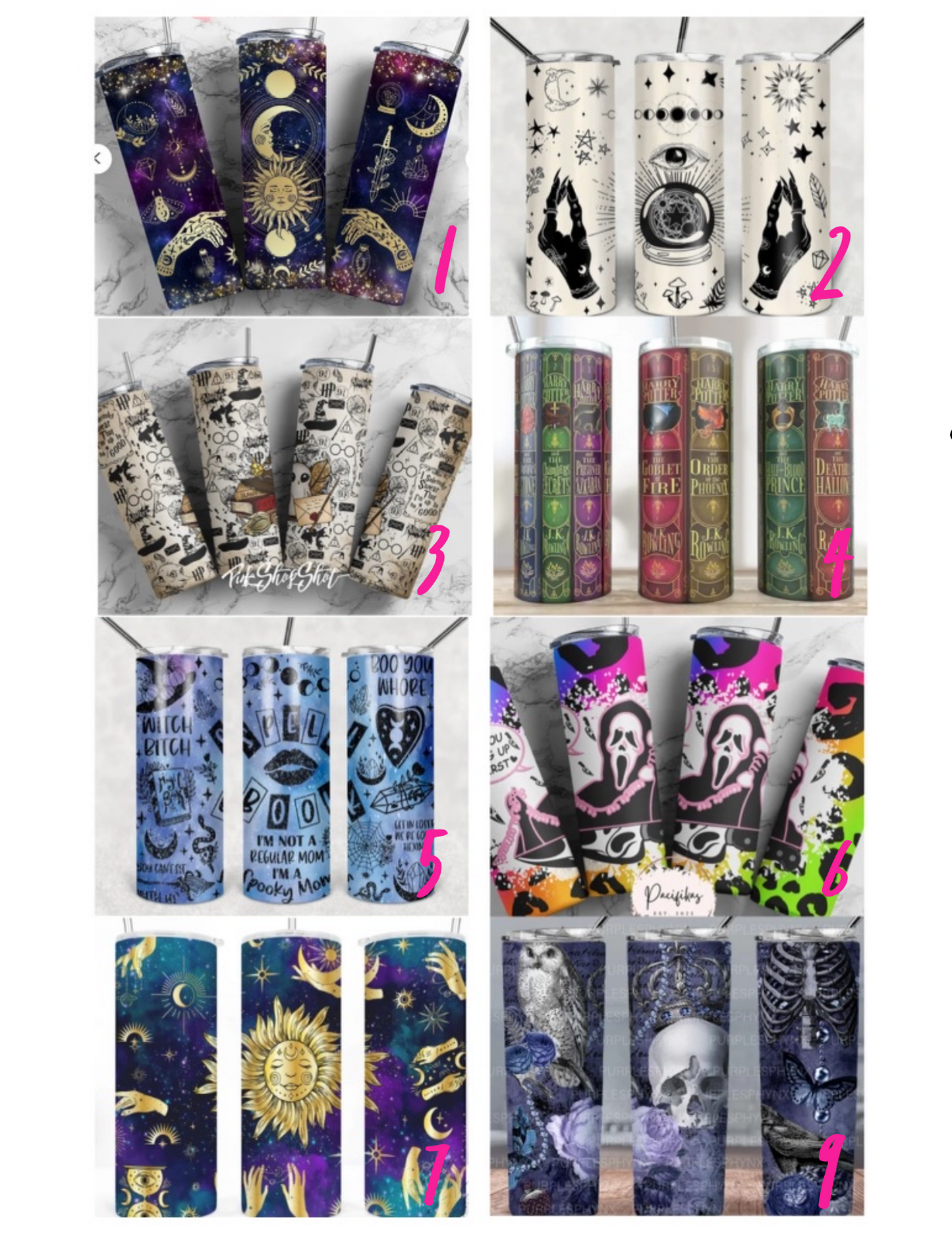 Spooky 20oz sublimation