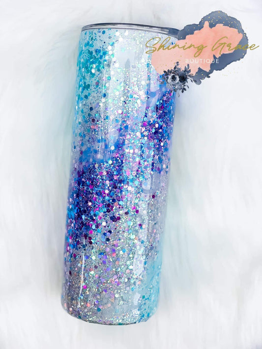 Blue purple and white Milky Way