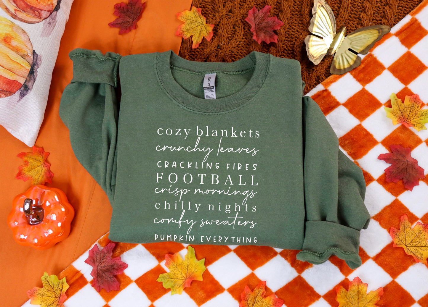 All the fall things sweatshirt