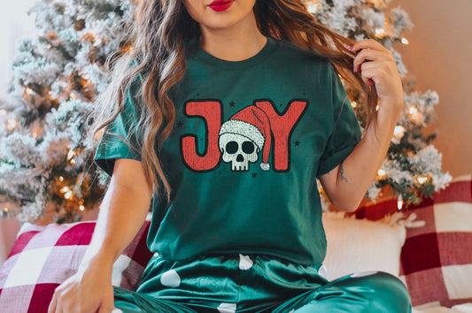 Joy skull tee