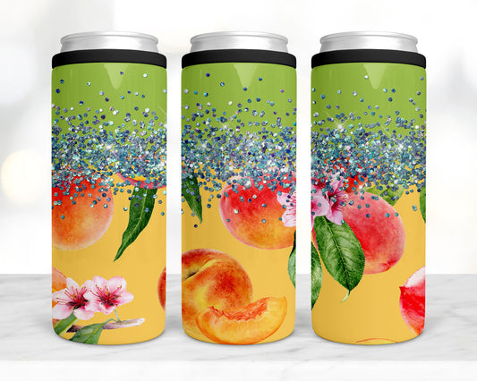 Peachy summer koozie