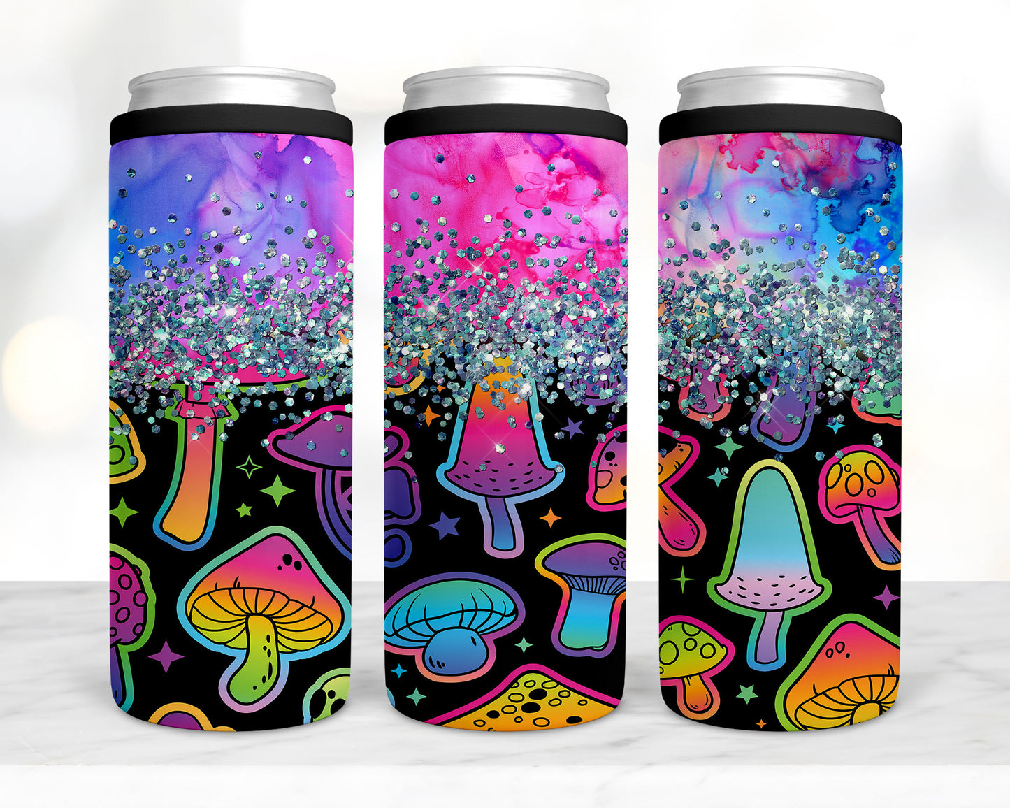 Grovvy Mushroom koozie