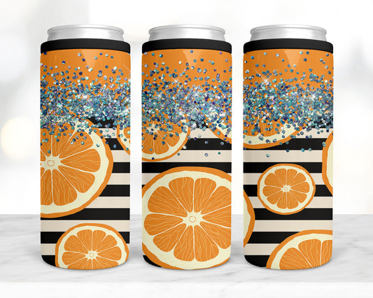 Orange Slice koozie