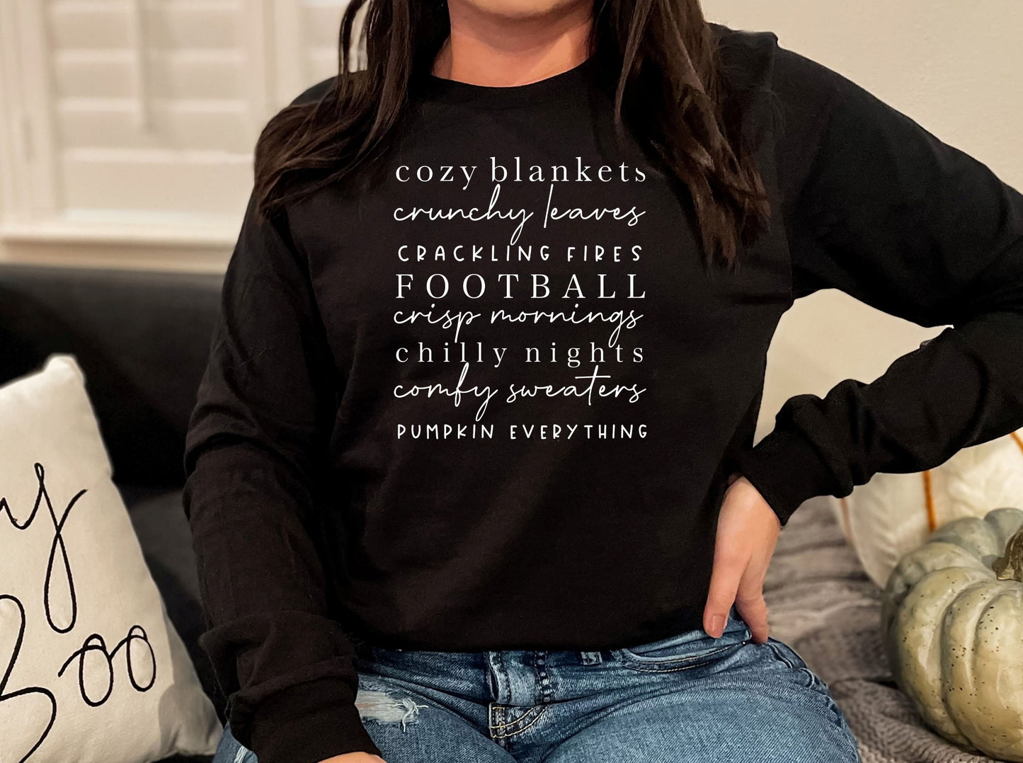 All the fall things sweatshirt