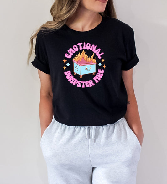 Emotional dumpster fire tee