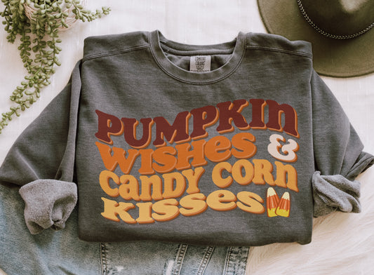 Pumpkin wishes sweatshirt