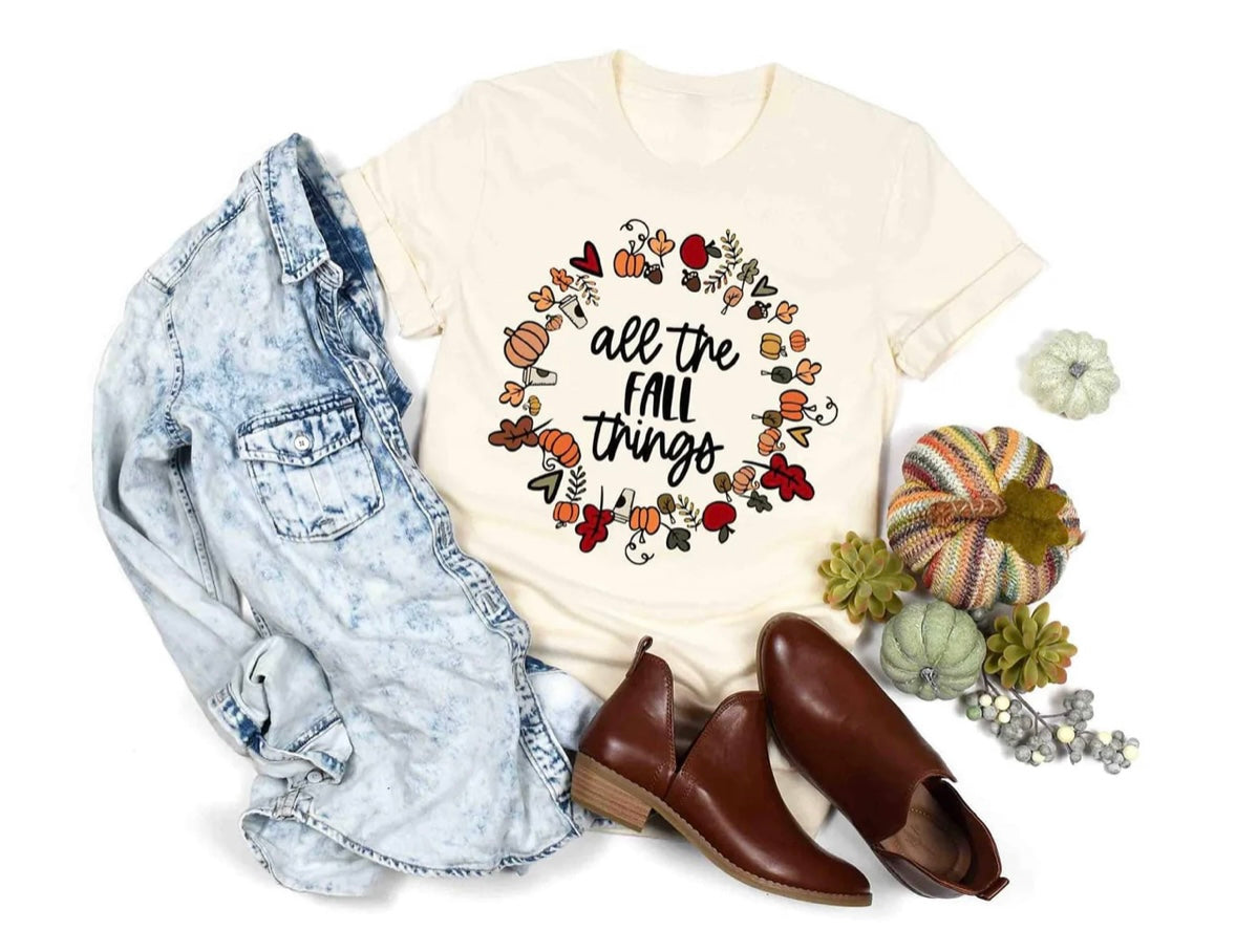 All the fall things tee