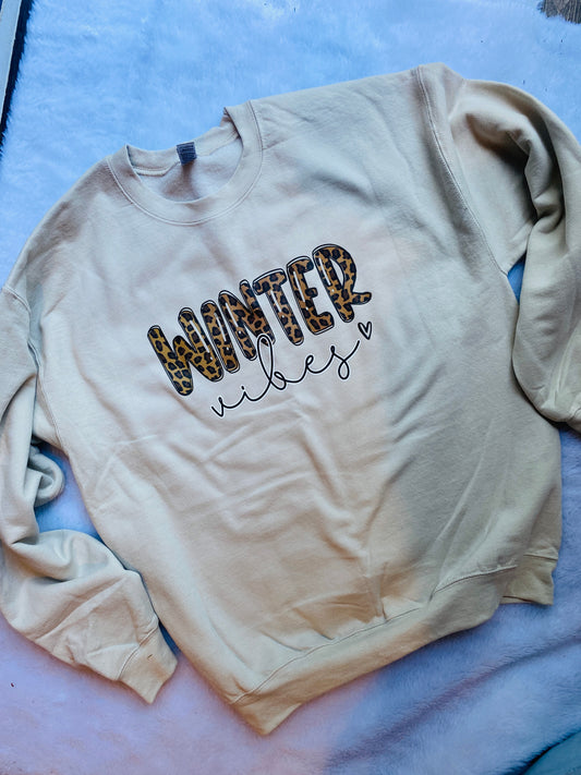 Winter vibes sweatshirt