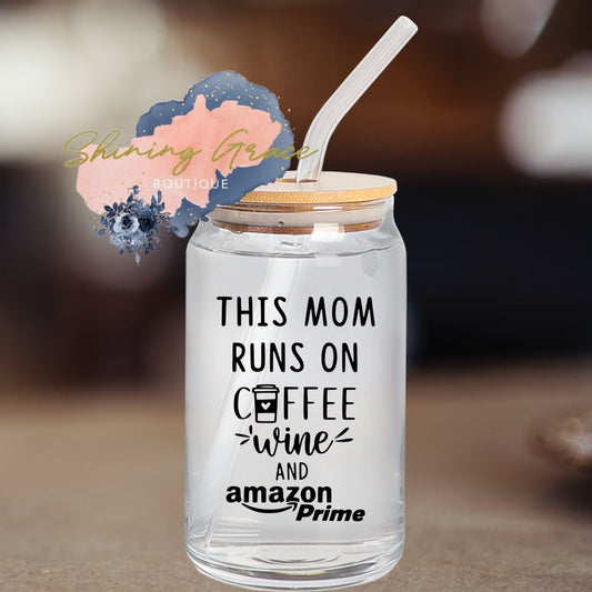 Coffee, wine and Amazon prime
