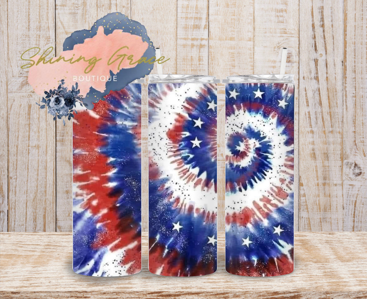 Patriotic tie-dye