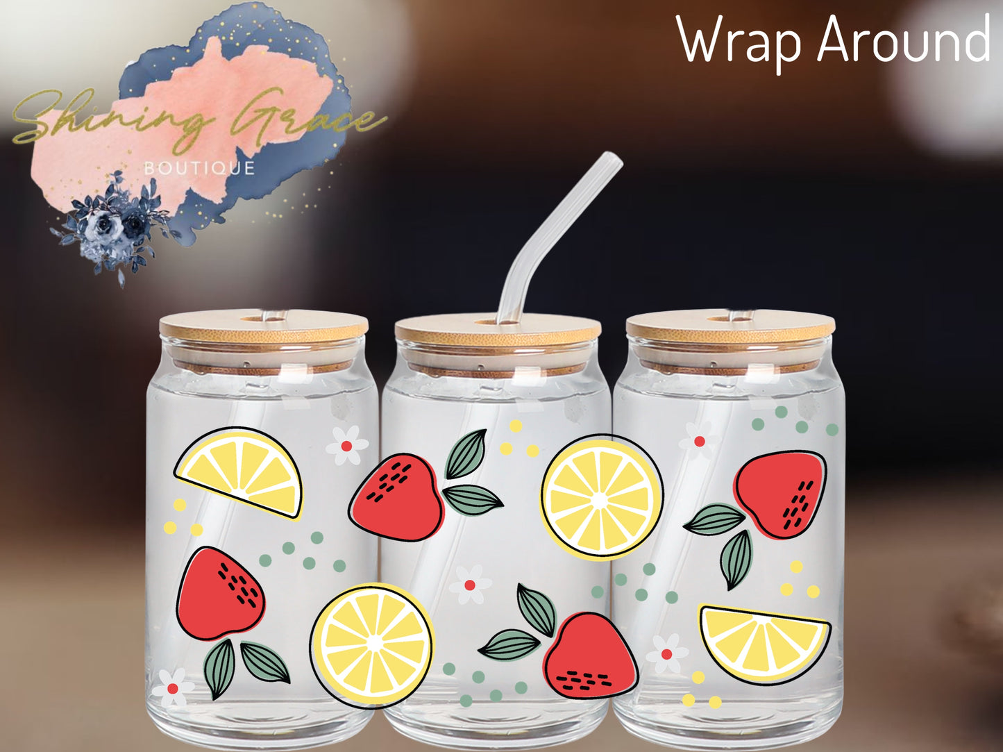 Wrap Around- Strawberry Lemonade