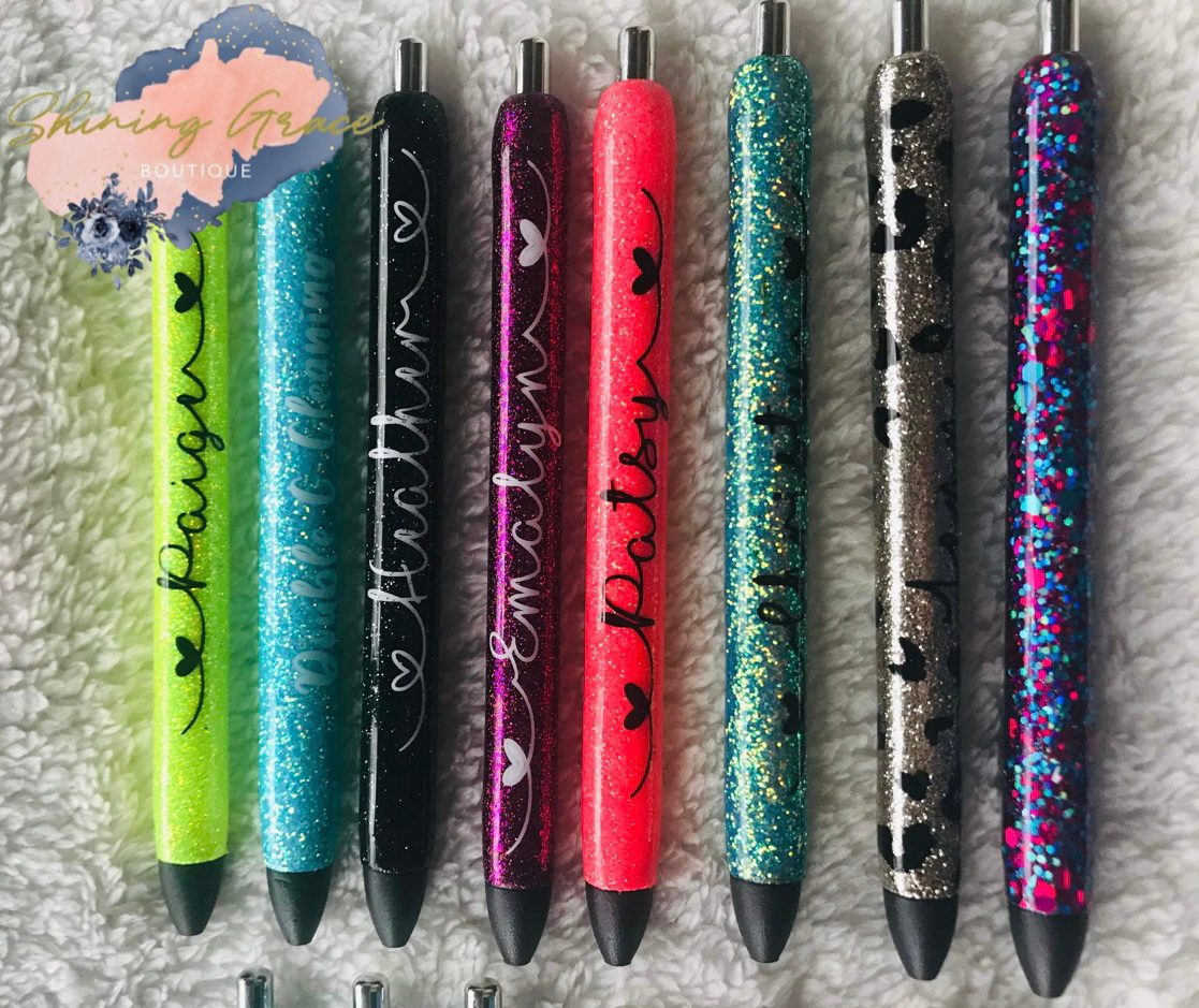 Custom Glitter Pen