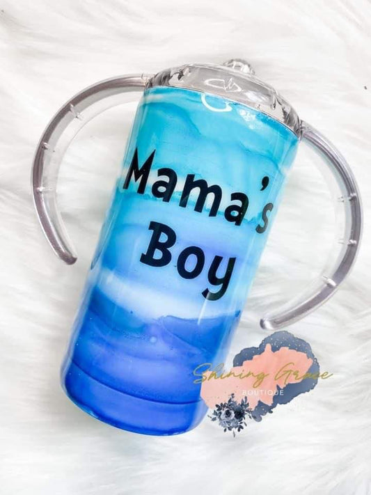 Blue swirl mama's boy