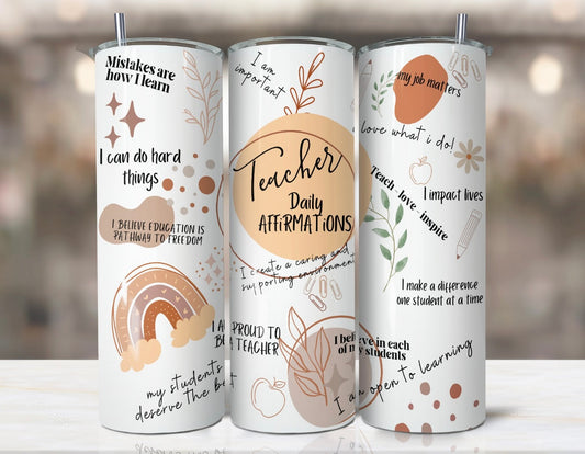 Teacher Daily affirmations